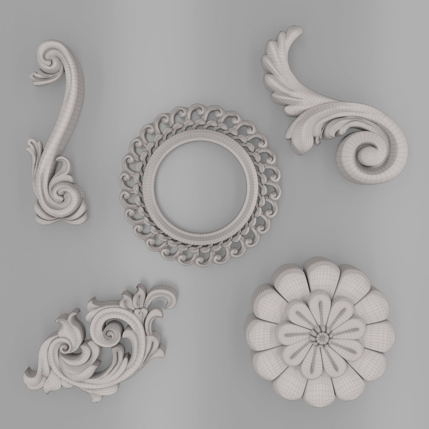 Trim Ornament 67 3D model_1