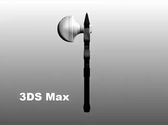 dotted ax  3D model