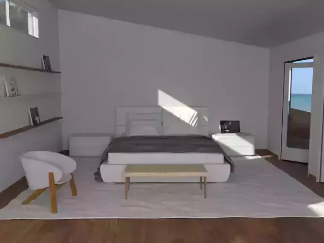 Beach bedroom