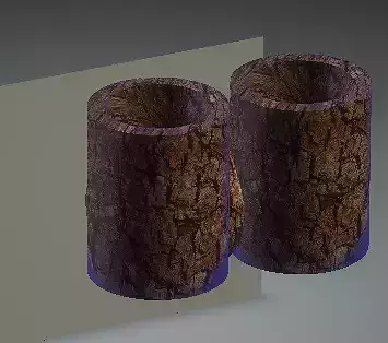 the 2 trunks at the night