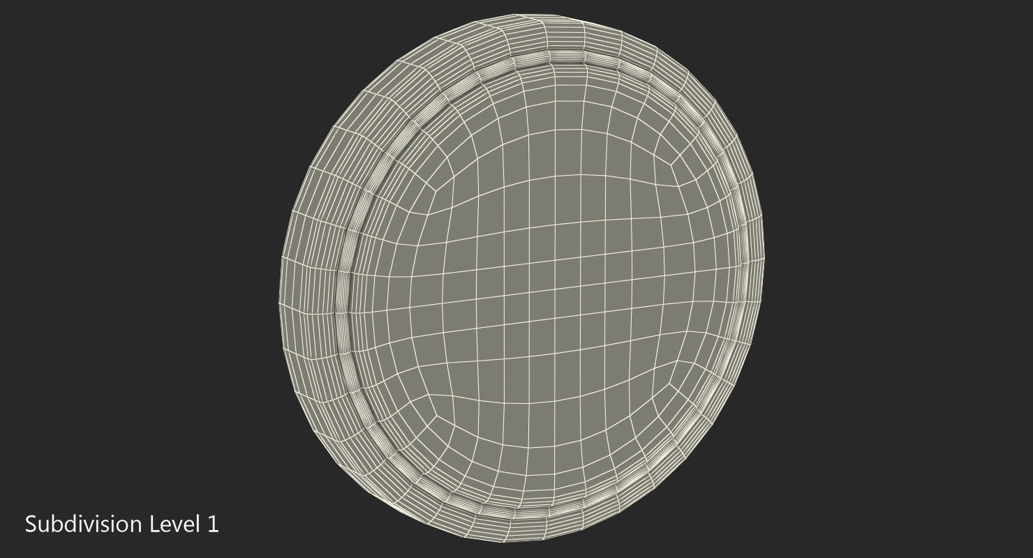 Duracell CR2032 3D model_8