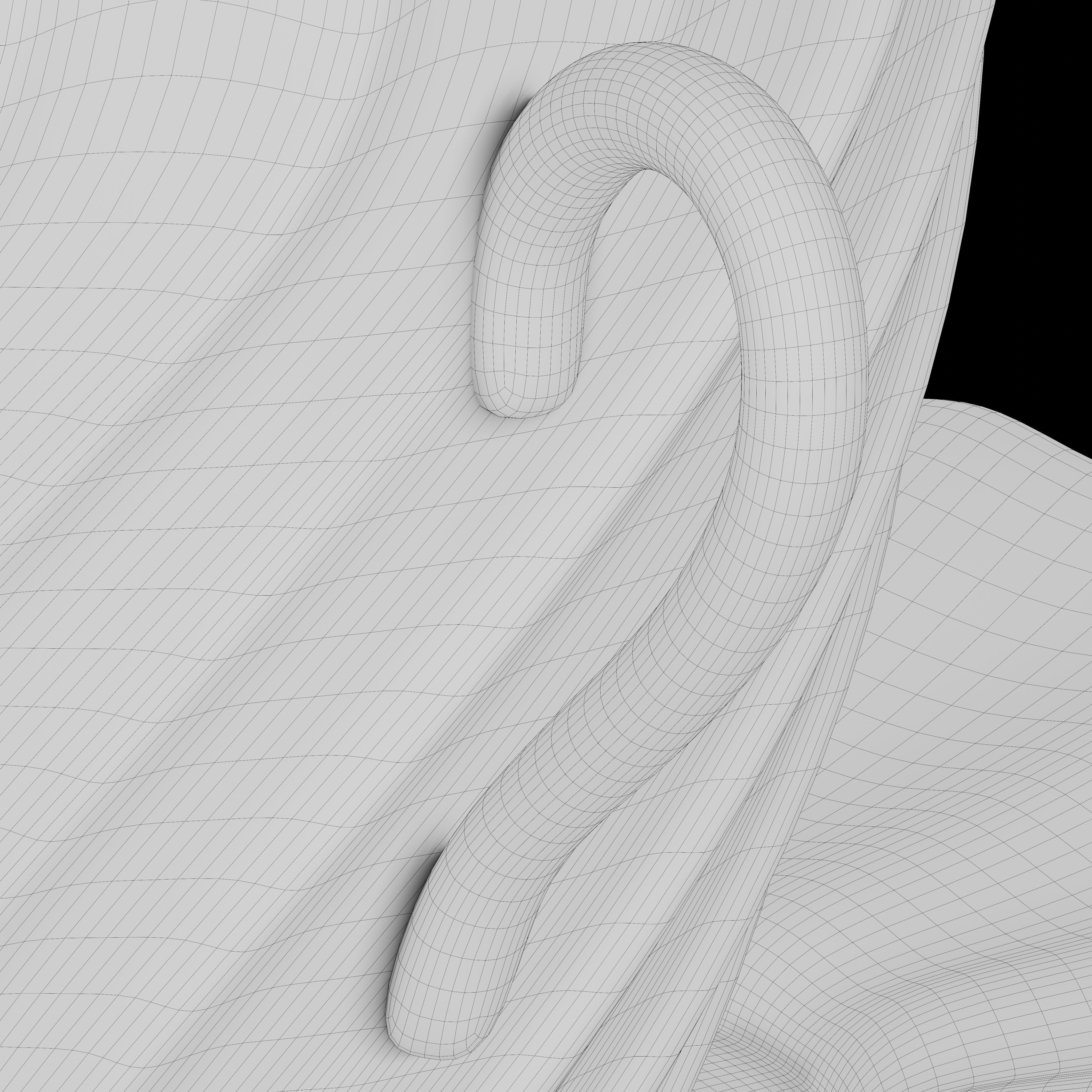 Fluted twisted teacup 3D model_6