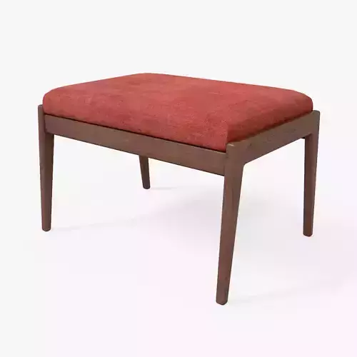 Chayne rectangle standard Ottoman picante orange