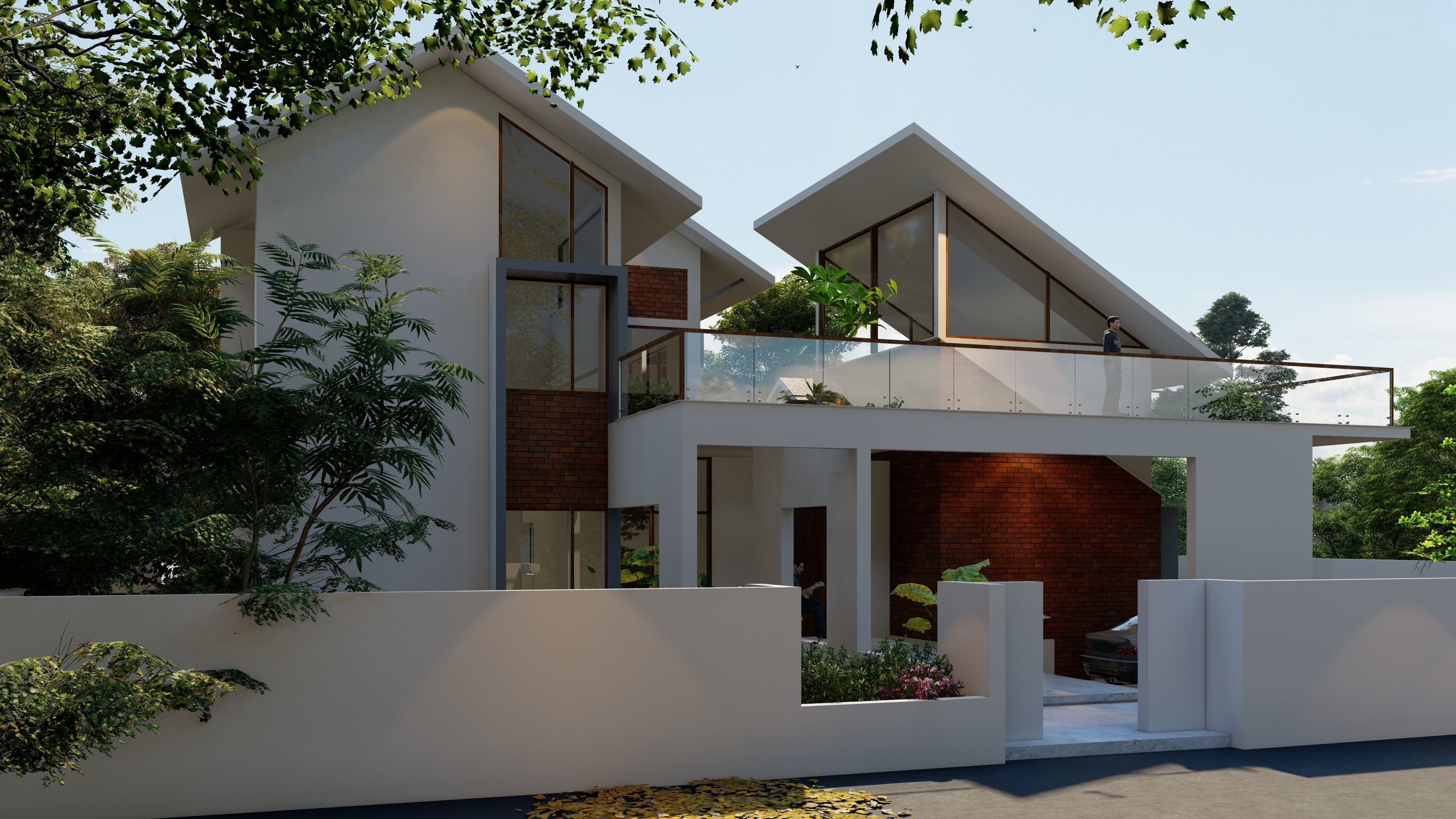 Modern Luxuries Villa  3D model_1