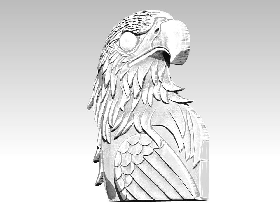 Bird Eagle  3D print model_1