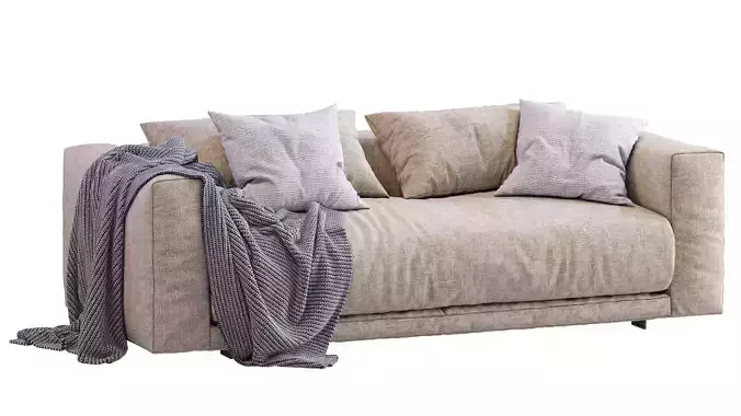 Sofa Moss By Cor 3D model