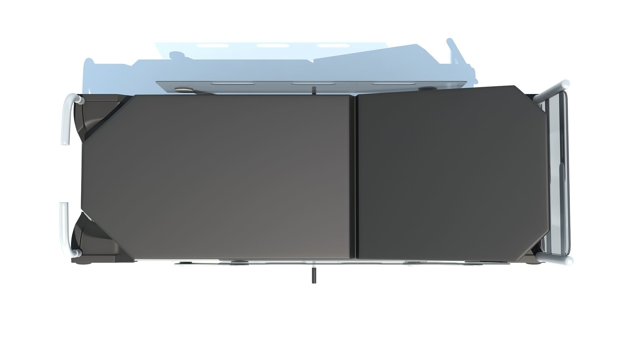 Transport Stretcher 3D model_9