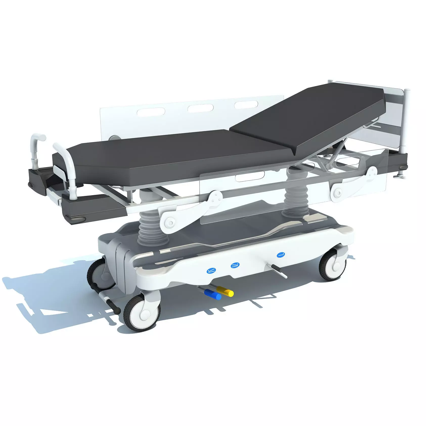 Transport Stretcher 3D model_0