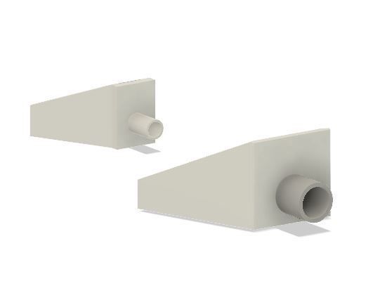 Model Railway Reinforced concrete head wall SPILLWAY OUTFALL 3D print model_9