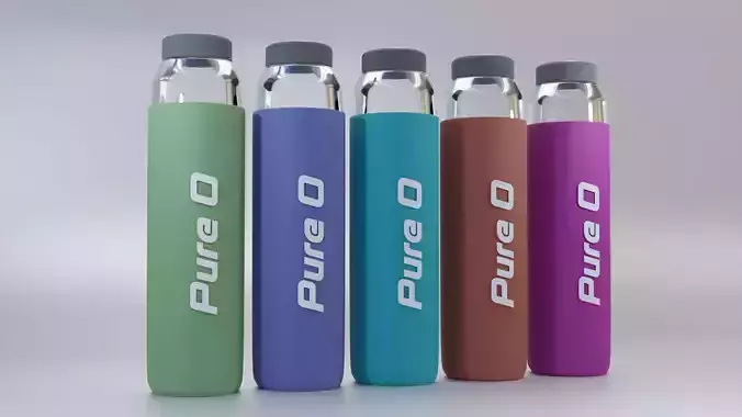 Water Bottle Free 3D model
