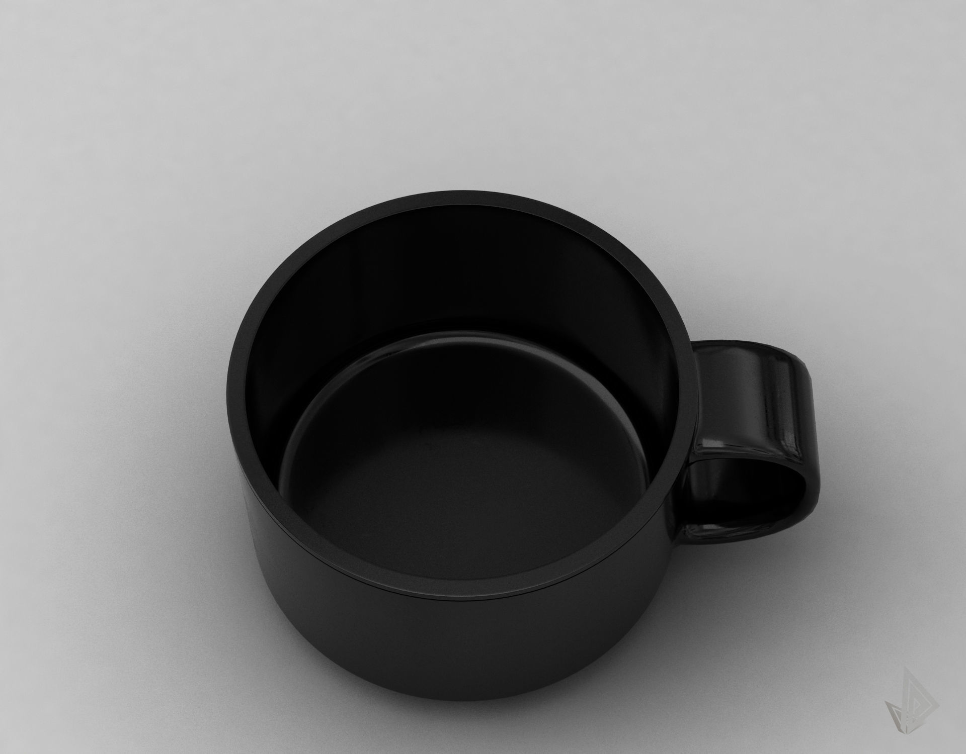 CUP---002 coffee mug 3D print model_21