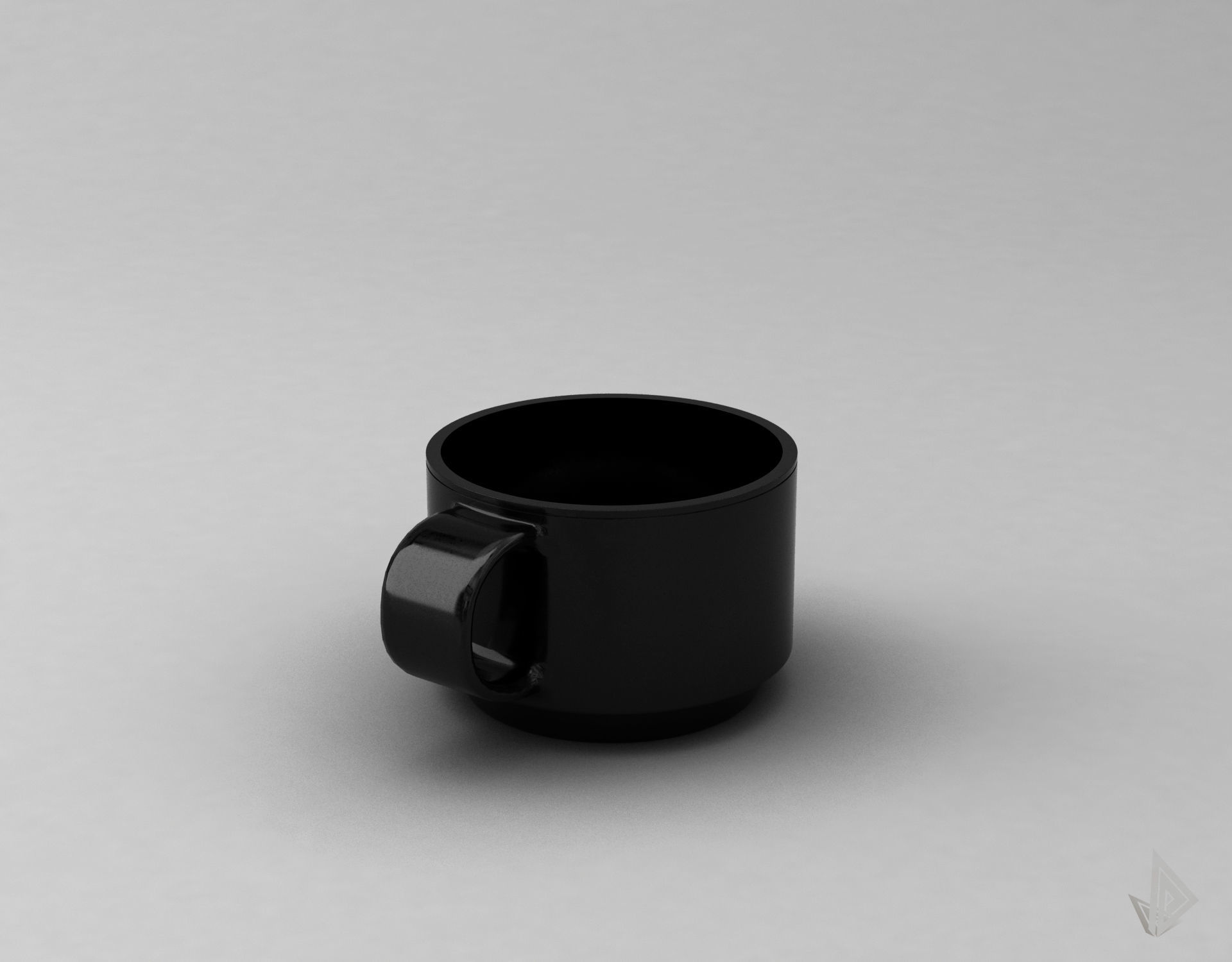 CUP---002 coffee mug 3D print model_14
