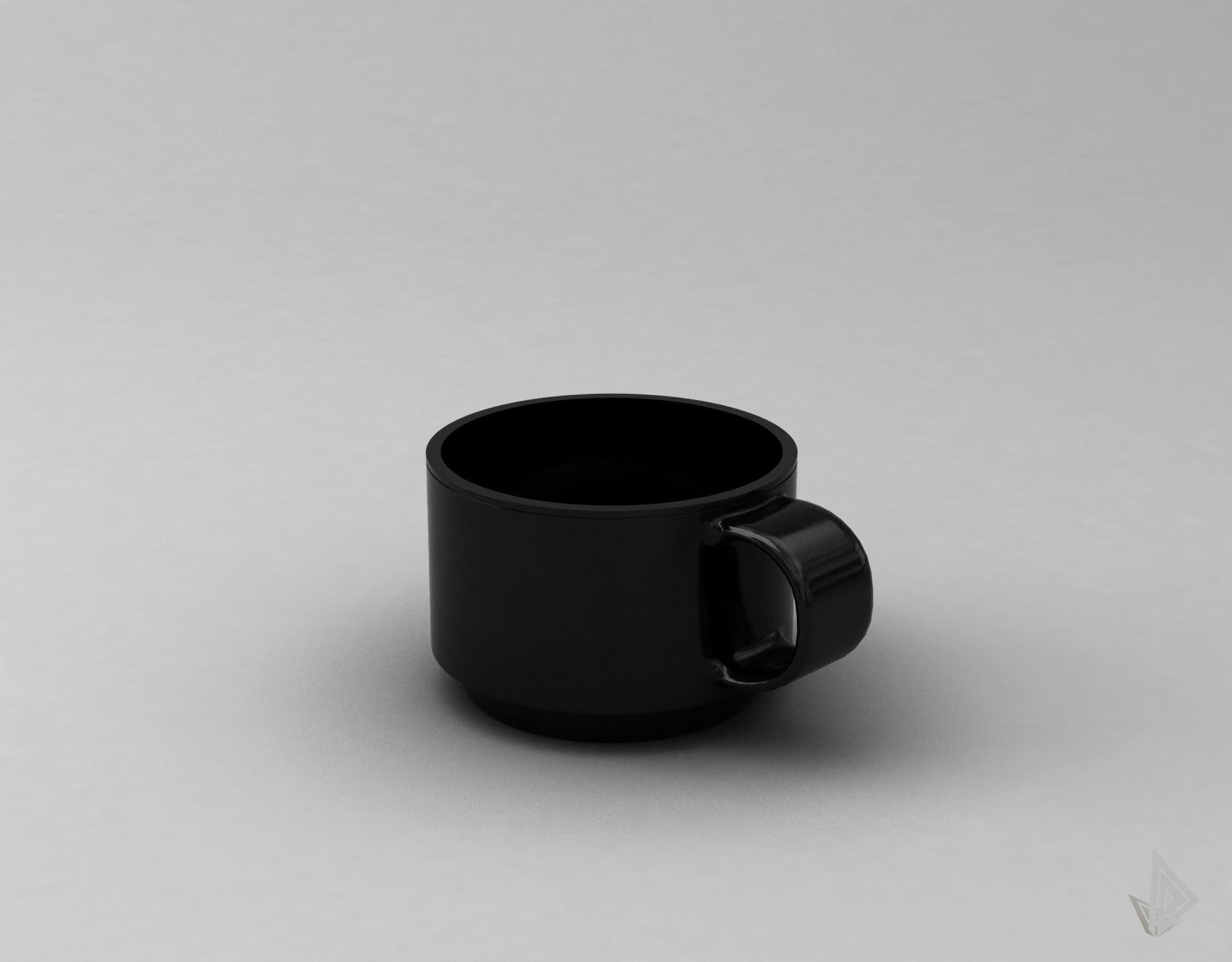 CUP---002 coffee mug 3D print model_18