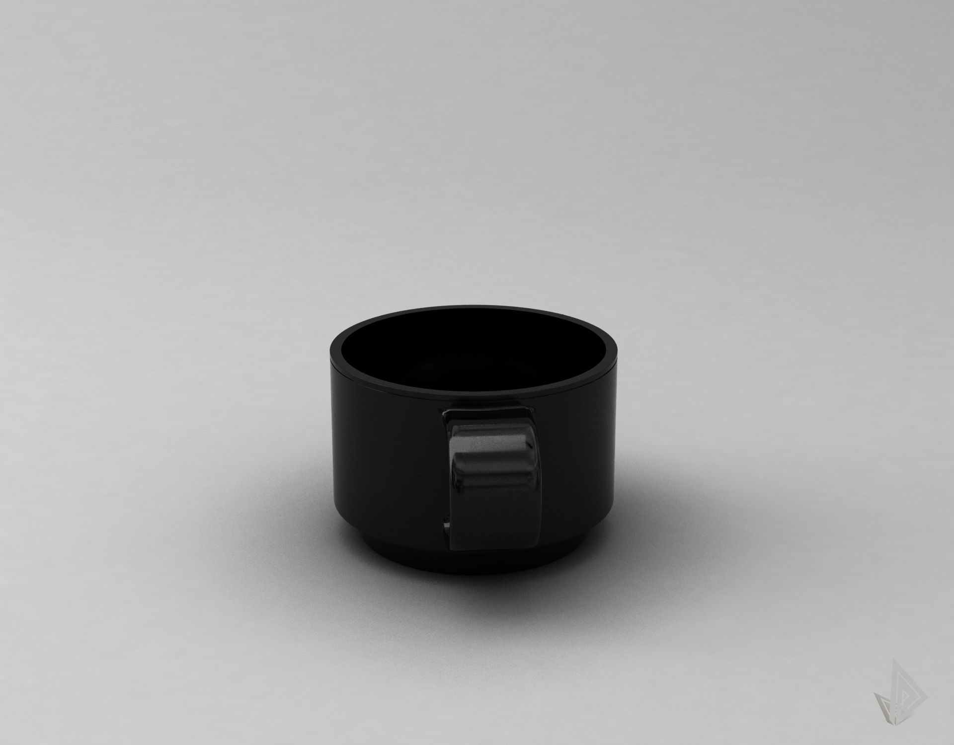 CUP---002 coffee mug 3D print model_16