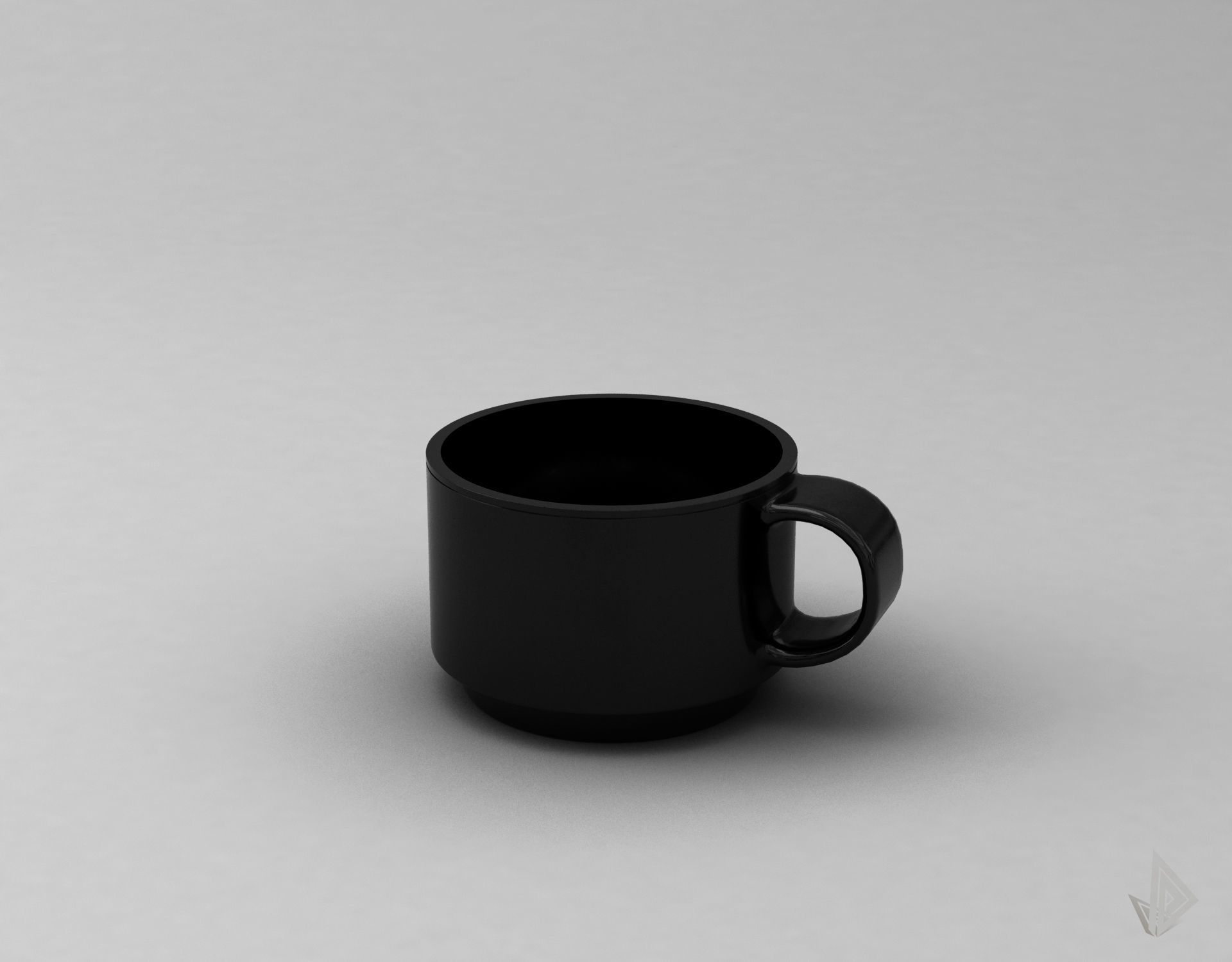 CUP---002 coffee mug 3D print model_19