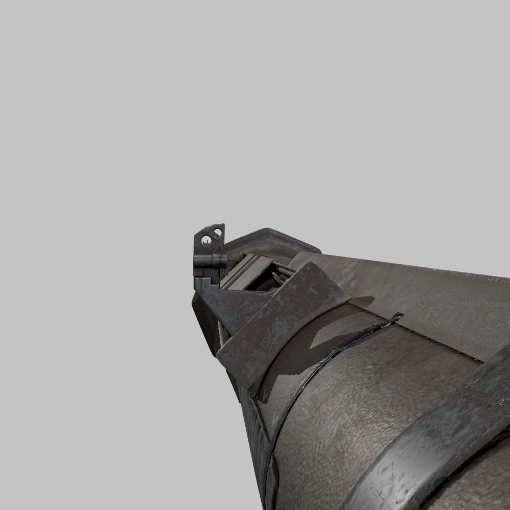 AT4  rocket launcher Low-poly 3D model_17