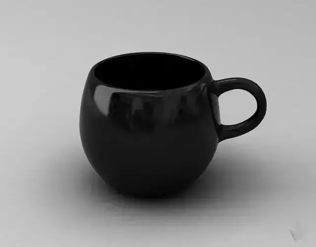 CUP---004 coffee mug 3D print model