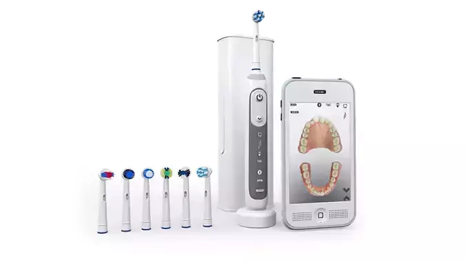 Smart Toothbrush 3D model