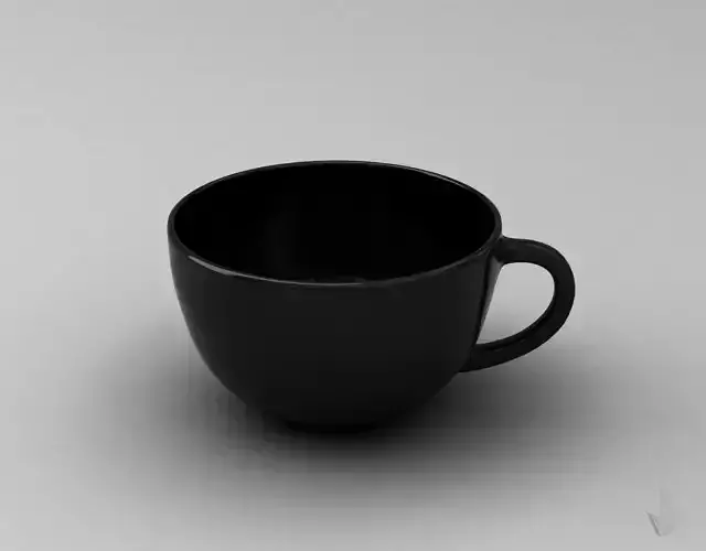 CUP---005 coffee cup 3D print model