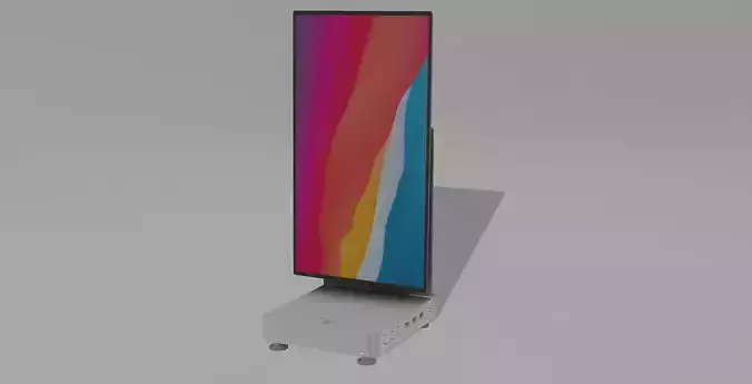 IMac 2021 by Adrian Castilla 3D print model