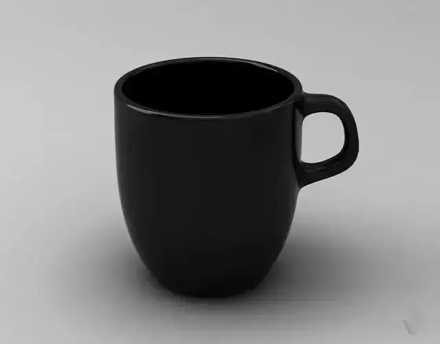 CUP---006 coffee mug 3D print model