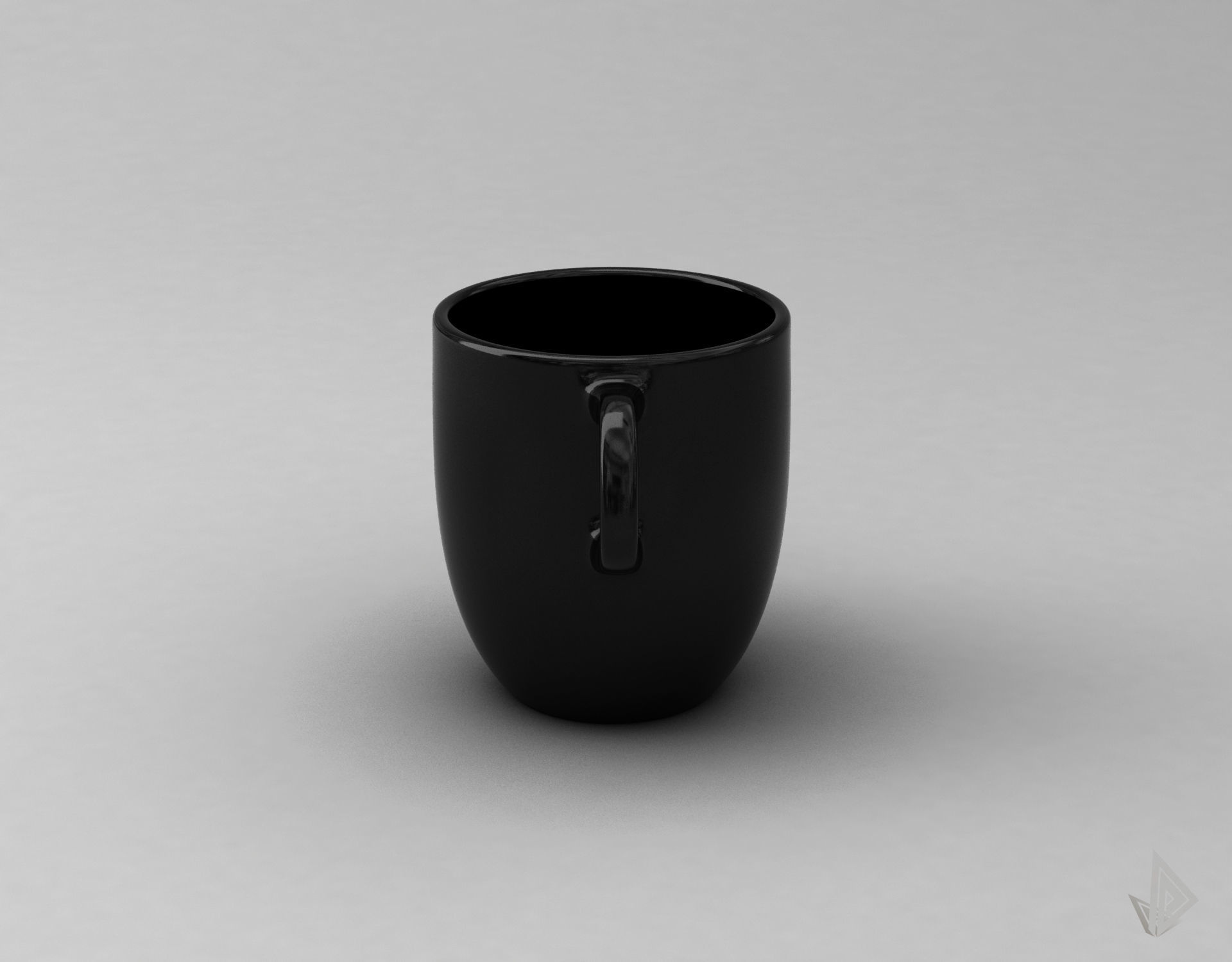 CUP---007 cup with two handles 3D print model_17