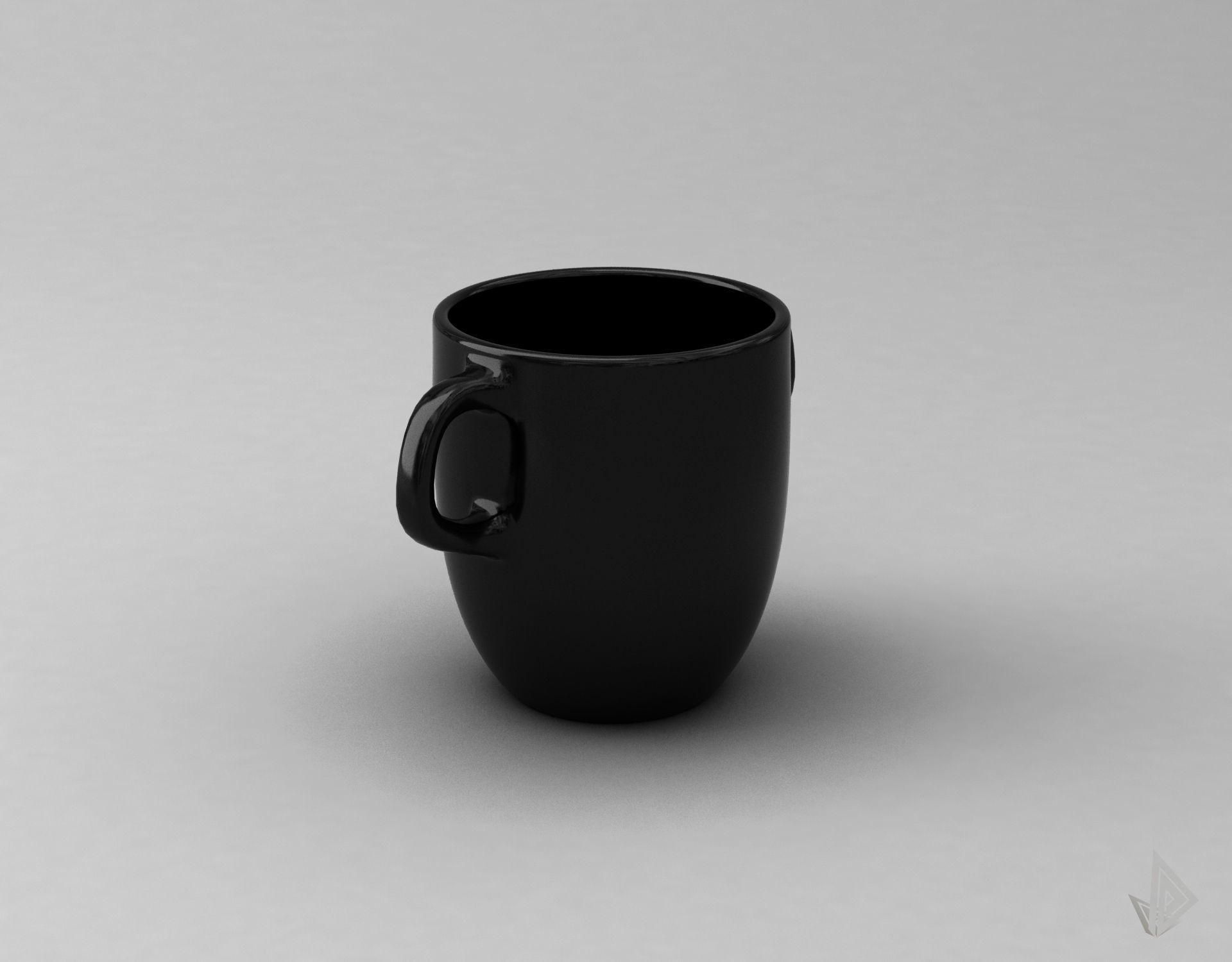 CUP---007 cup with two handles 3D print model_15
