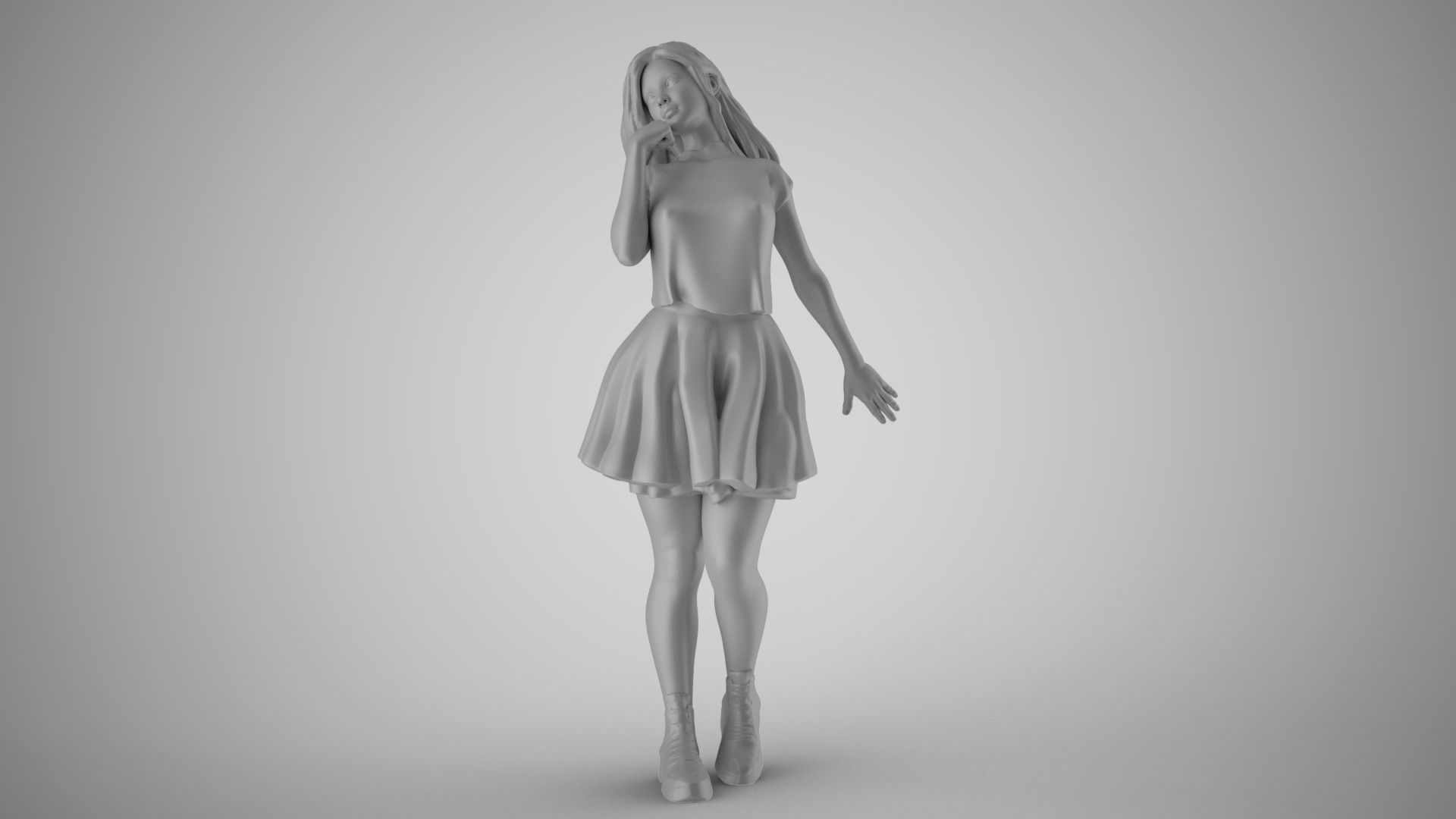 Teenage Fever 3D print model_3