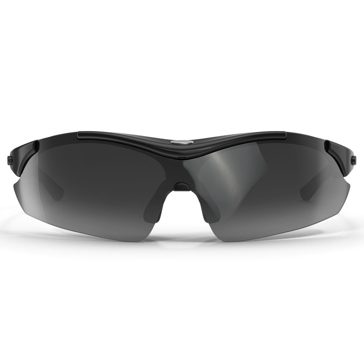 Sport Glasses Black 3D model_1