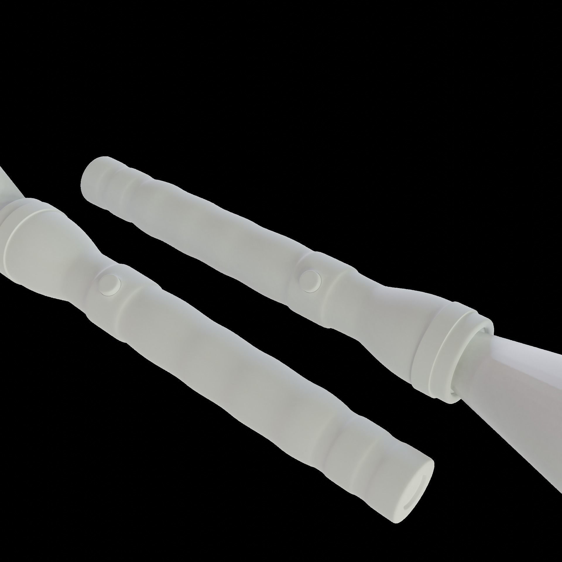 Security Flashlight 3D Model Free 3D model_3