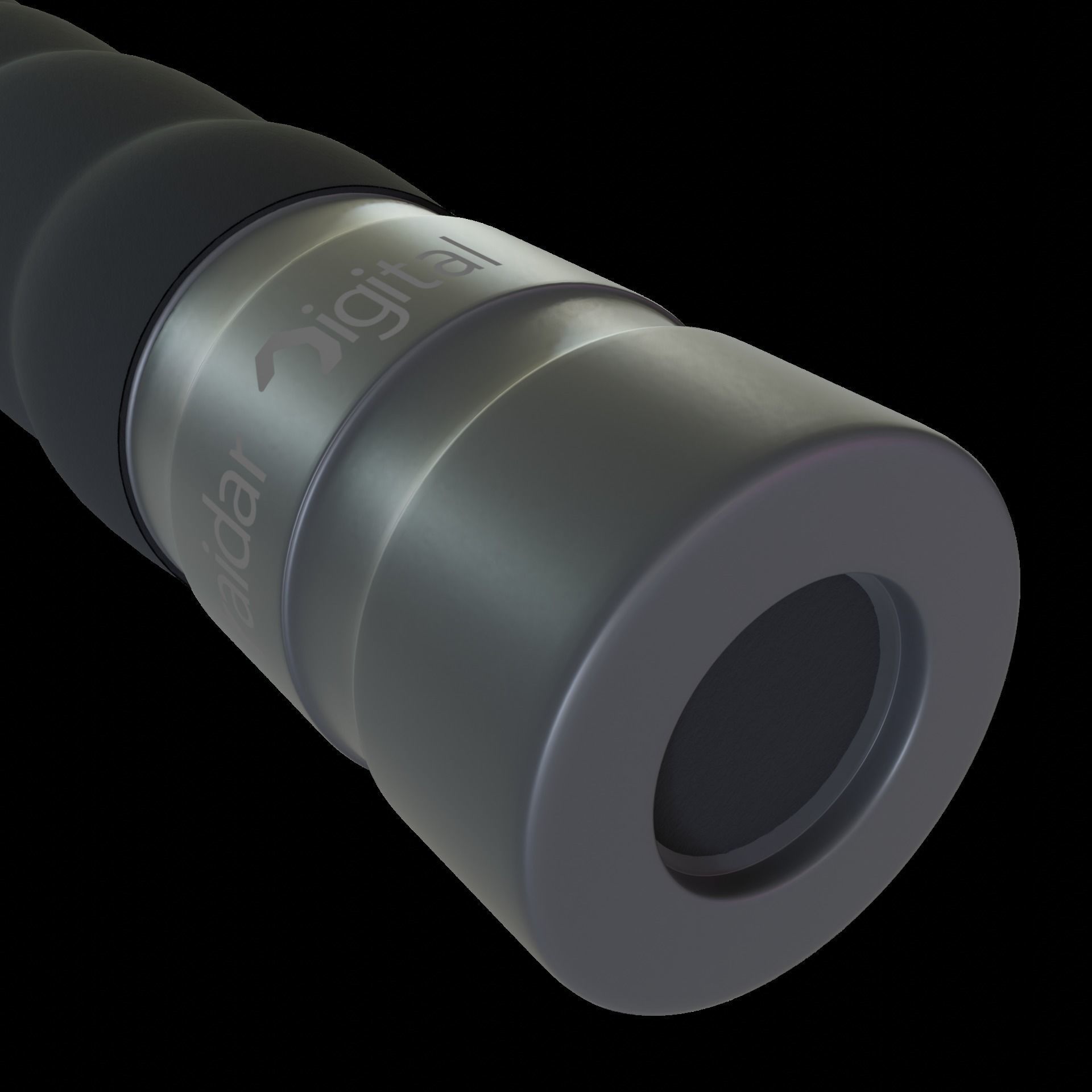 Security Flashlight 3D Model Free 3D model_4