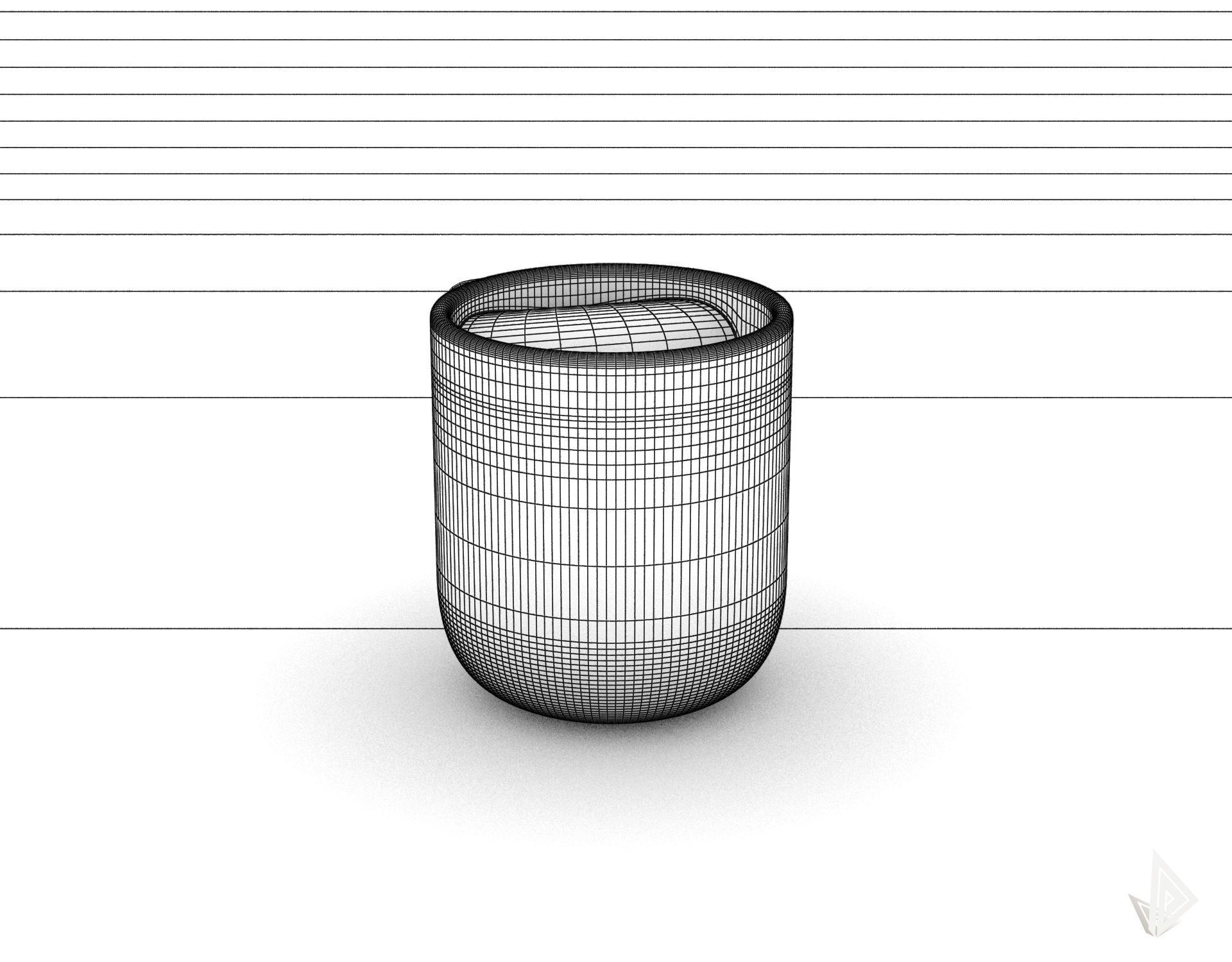 CUP---010 coffee mug with heart shape 3D print model_29