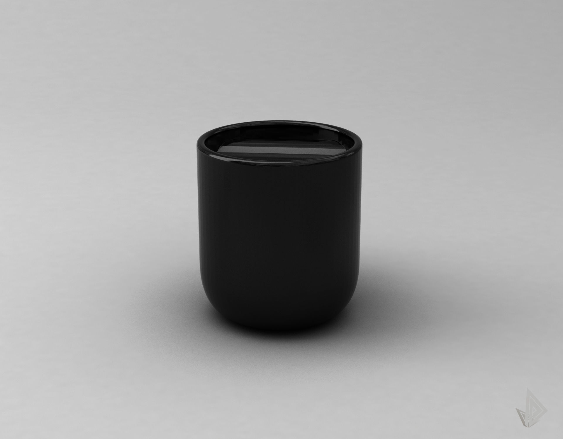CUP---010 coffee mug with heart shape 3D print model_7