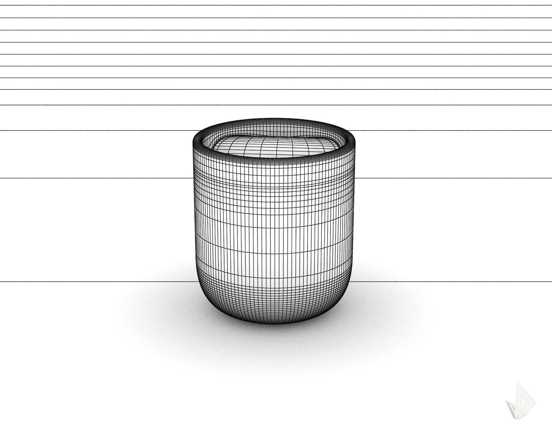 CUP---010 coffee mug with heart shape 3D print model_28