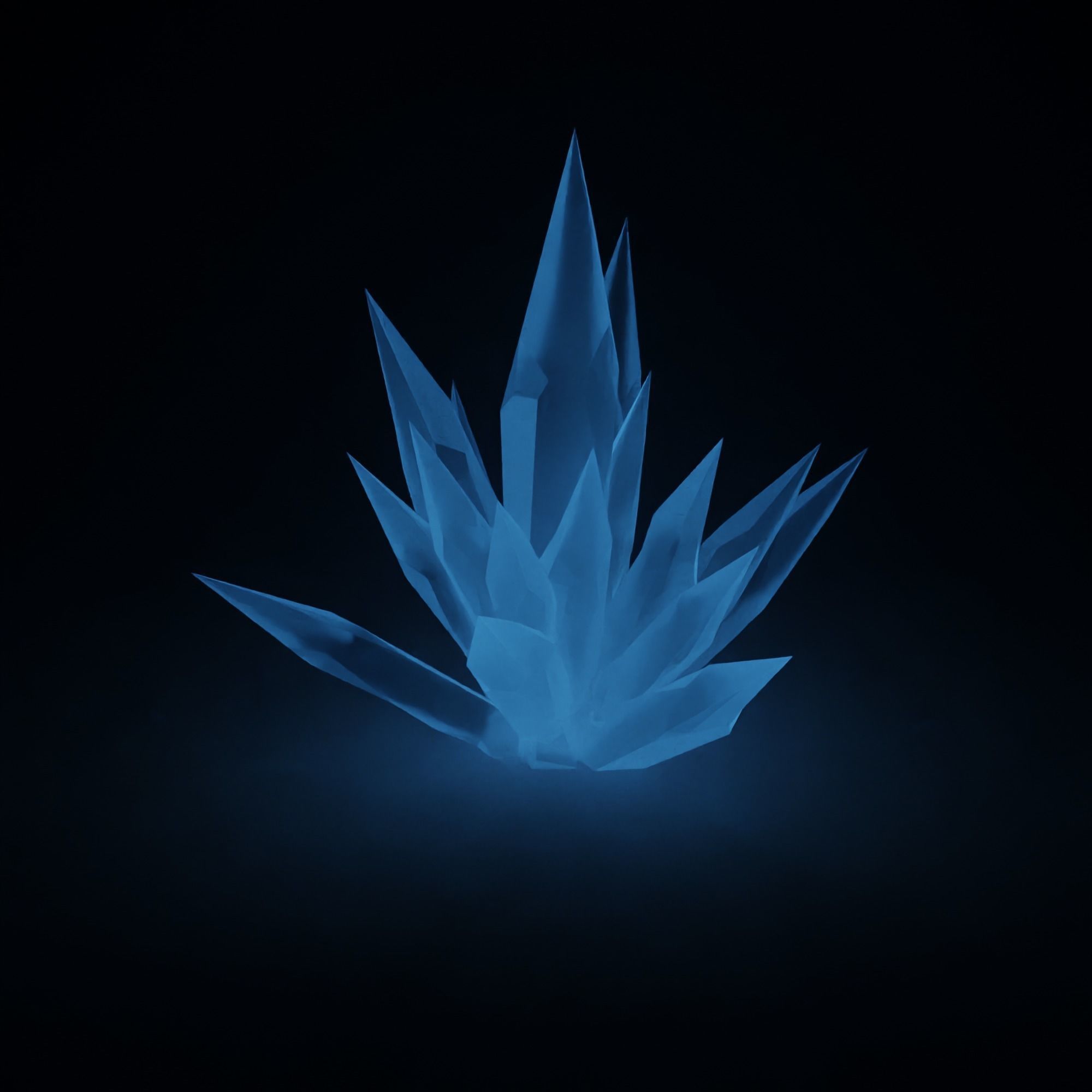 crystal pack low-poly game ready Low-poly 3D model_1