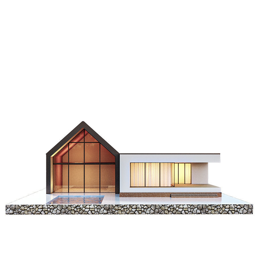 kolleksiya modren house N2 3D model_9