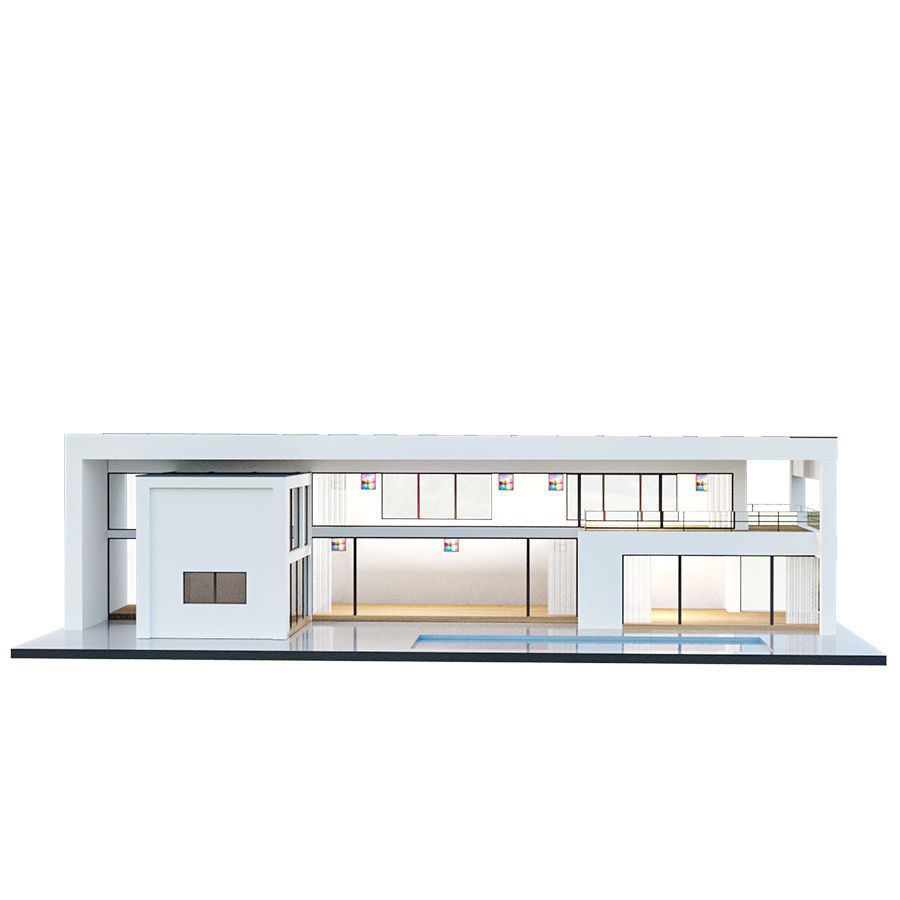 kolleksiya modren house N2 3D model_11