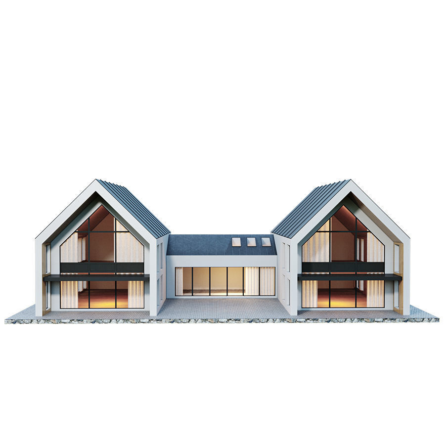 kolleksiya modren house N2 3D model_18