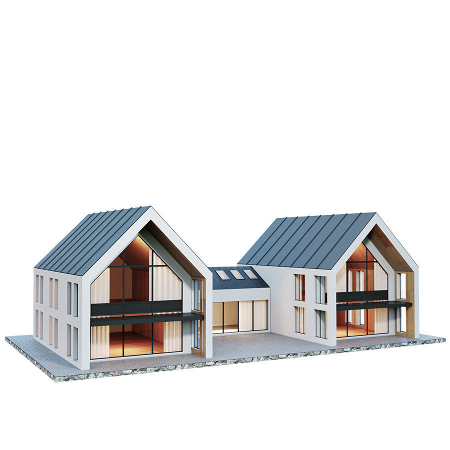 kolleksiya modren house N2 3D model_6
