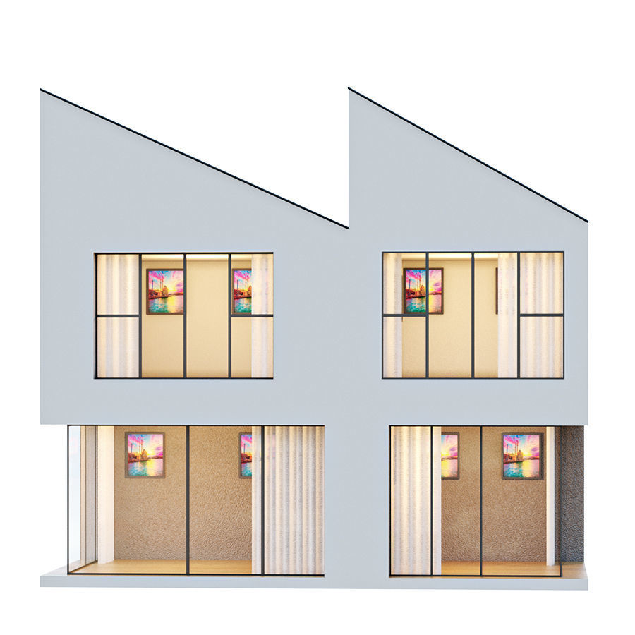 kolleksiya modren house N2 3D model_16