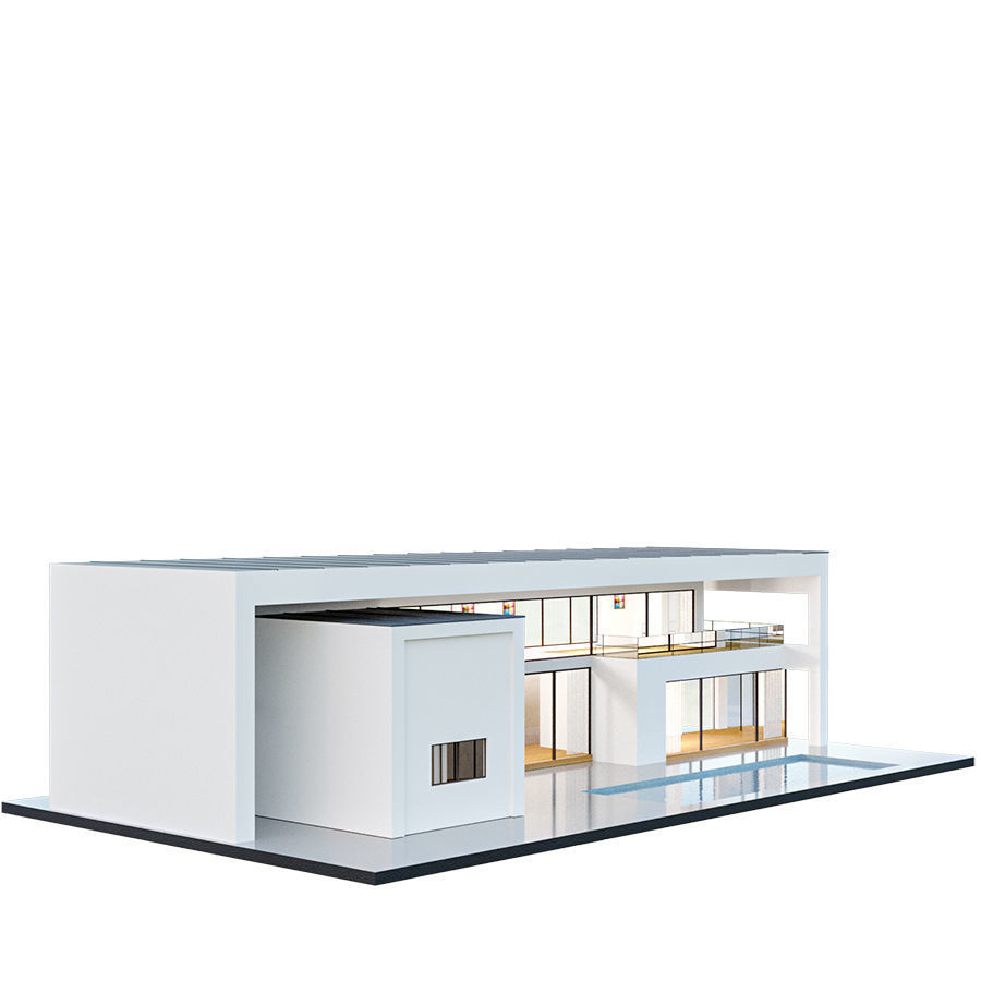 kolleksiya modren house N2 3D model_7