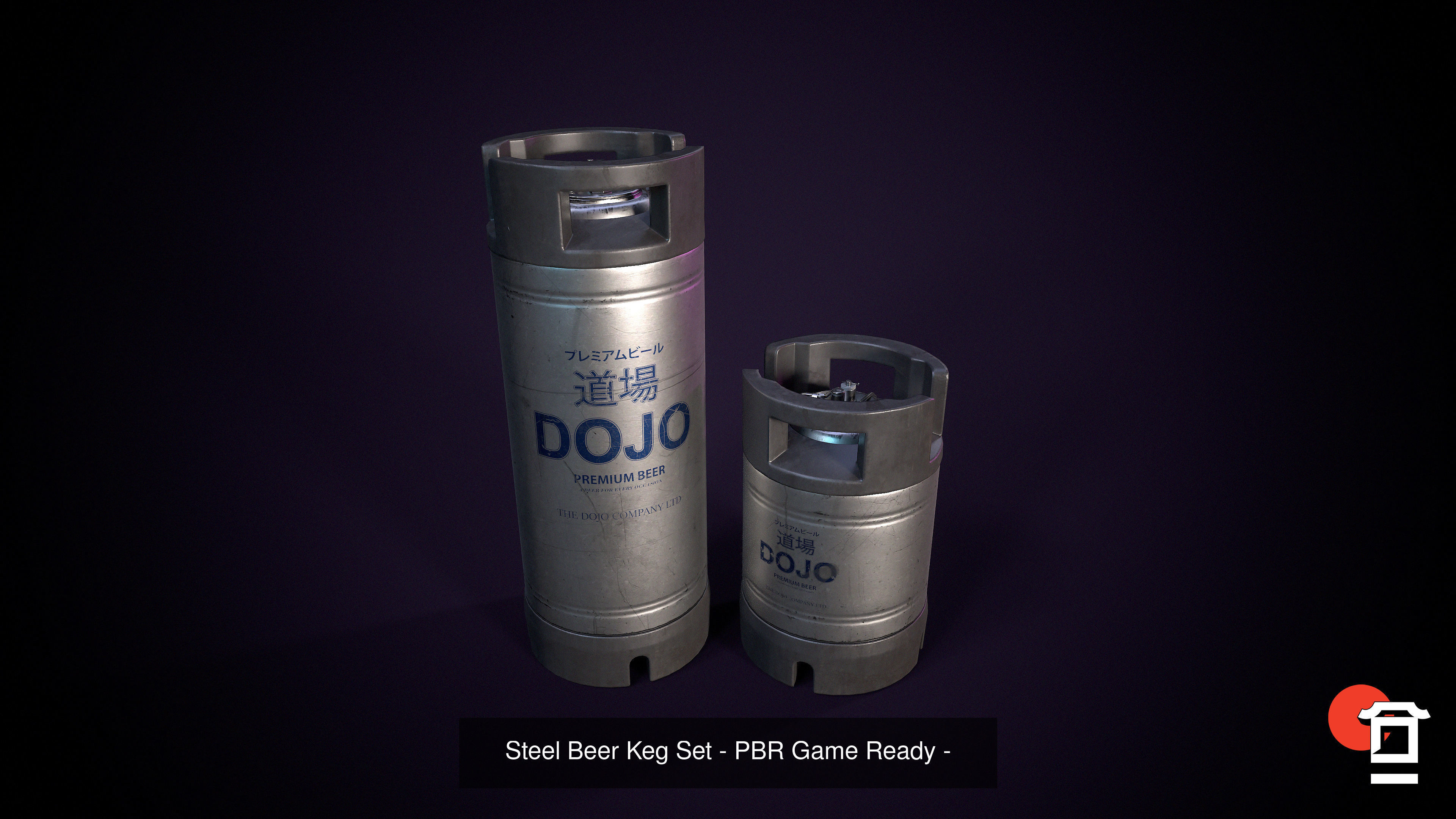 Street Props - Japanese Urban Set 3D Model Collection_8