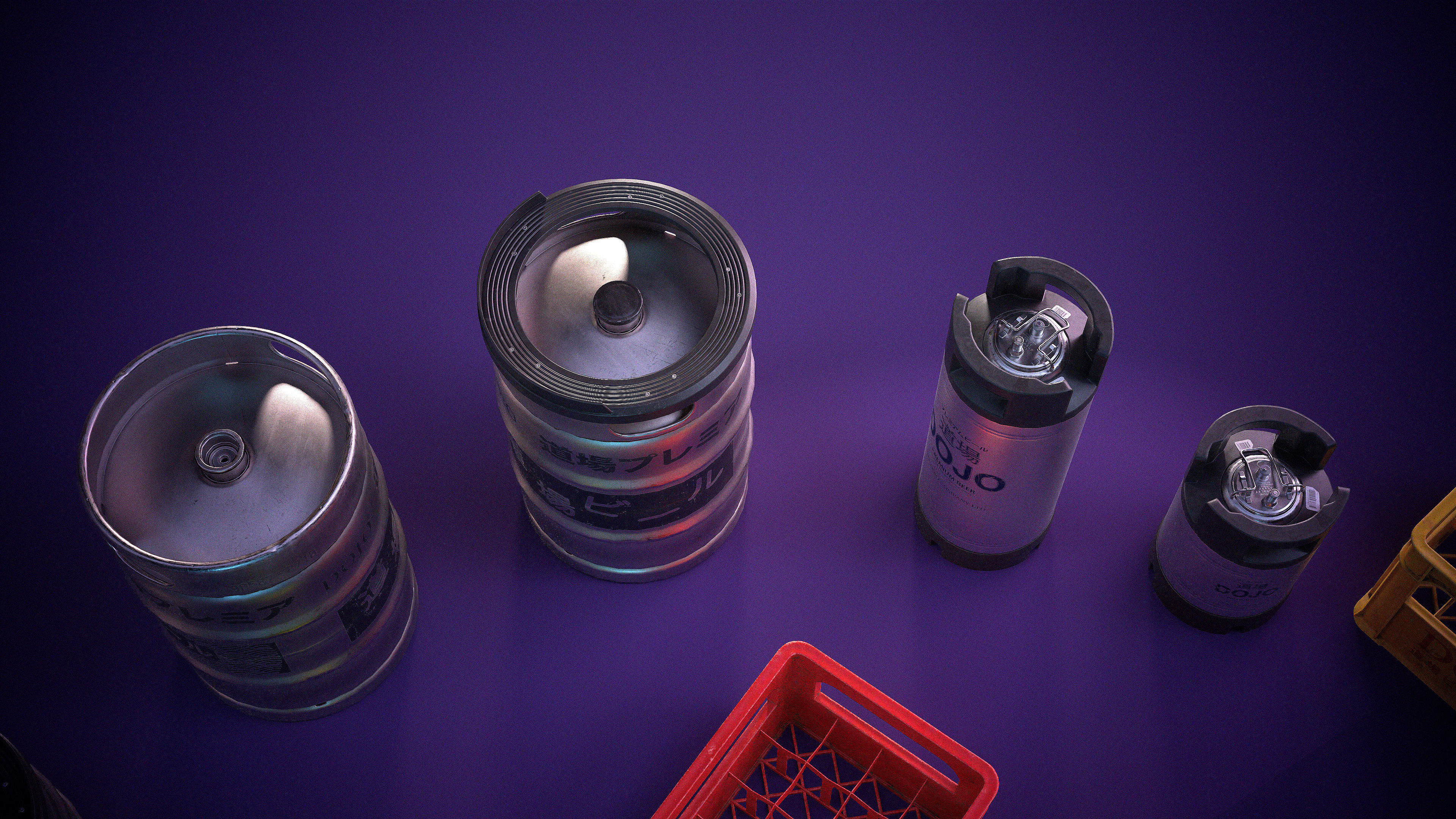 Street Props - Japanese Urban Set 3D Model Collection_13