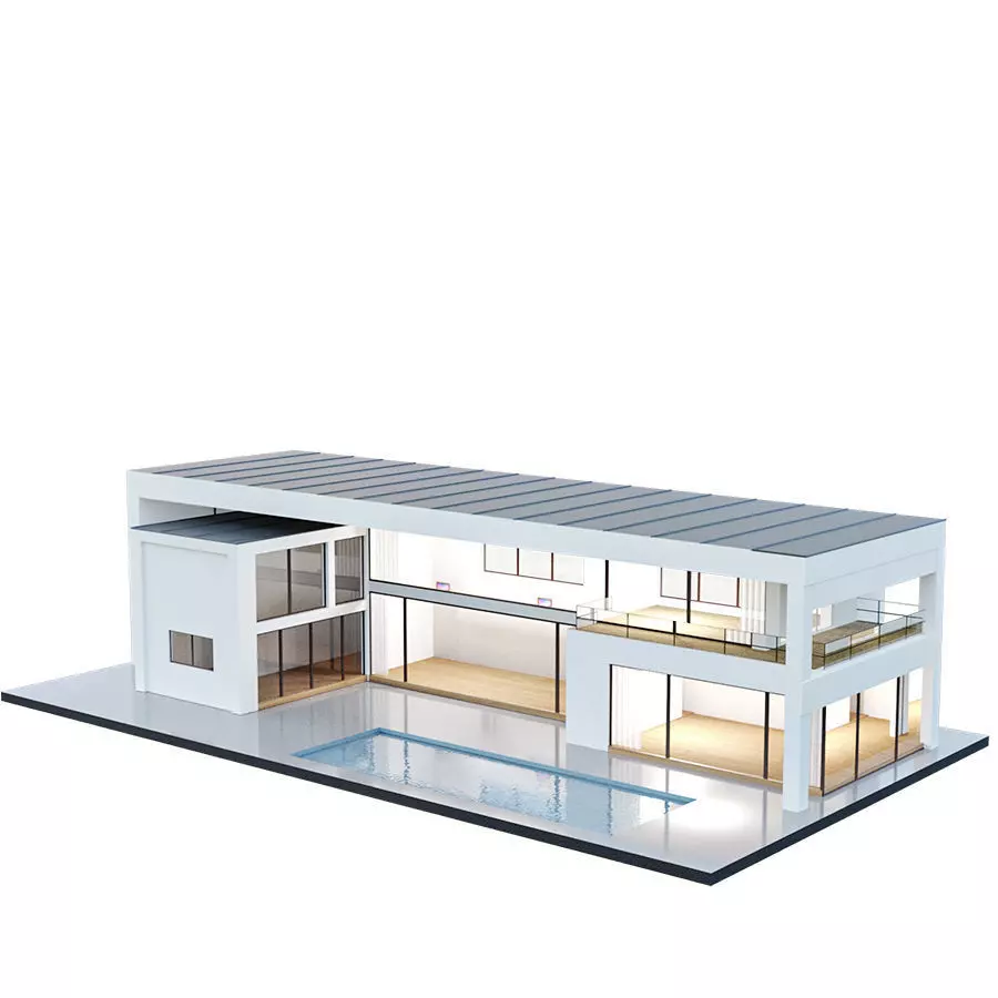 MODREN HOUSE N10 3D model