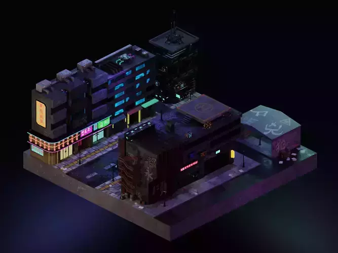 Cyberpunk Street 3