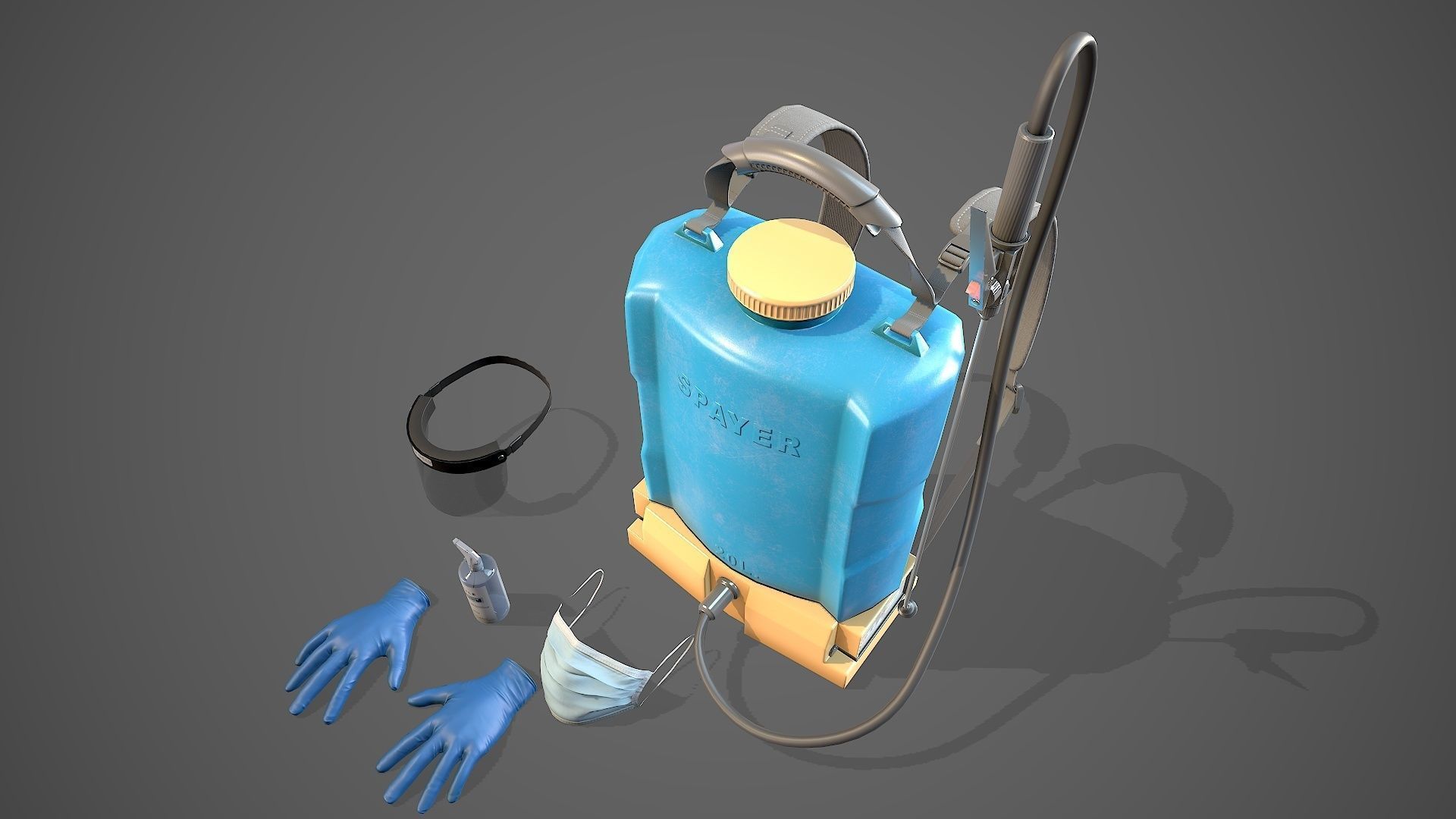 Safety Essentials 05 Low-poly 3D model_4