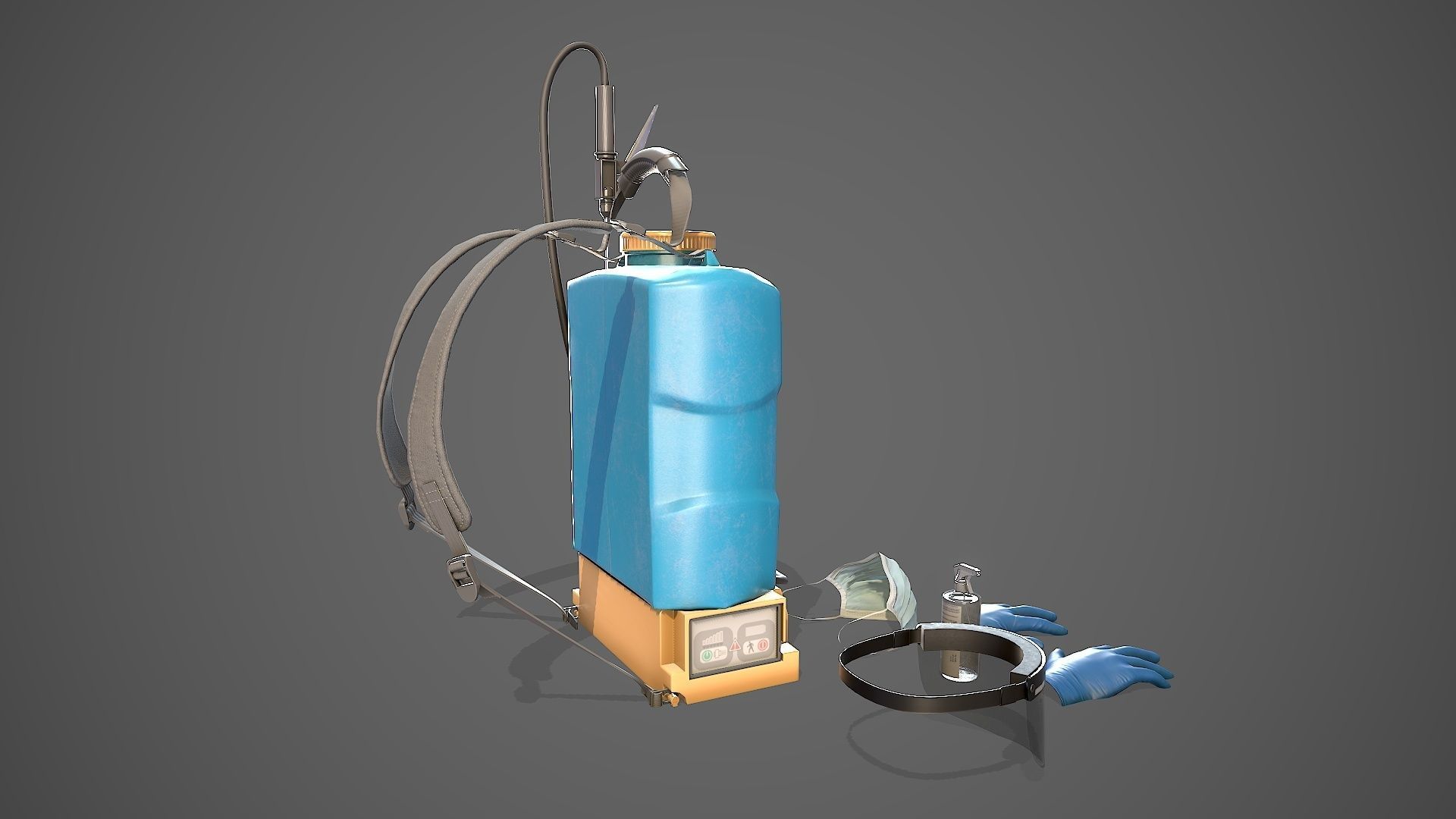 Safety Essentials 05 Low-poly 3D model_3