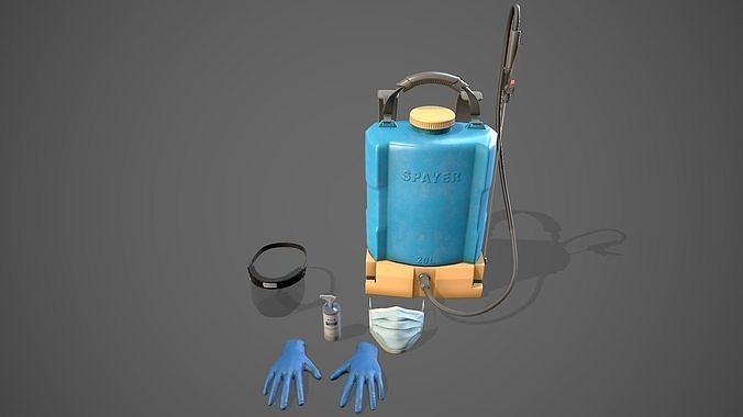 Safety Essentials 05 Low-poly 3D model