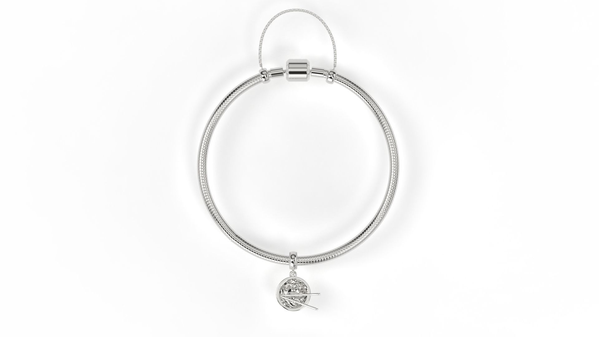 Sushi bow charm 3D print model_1