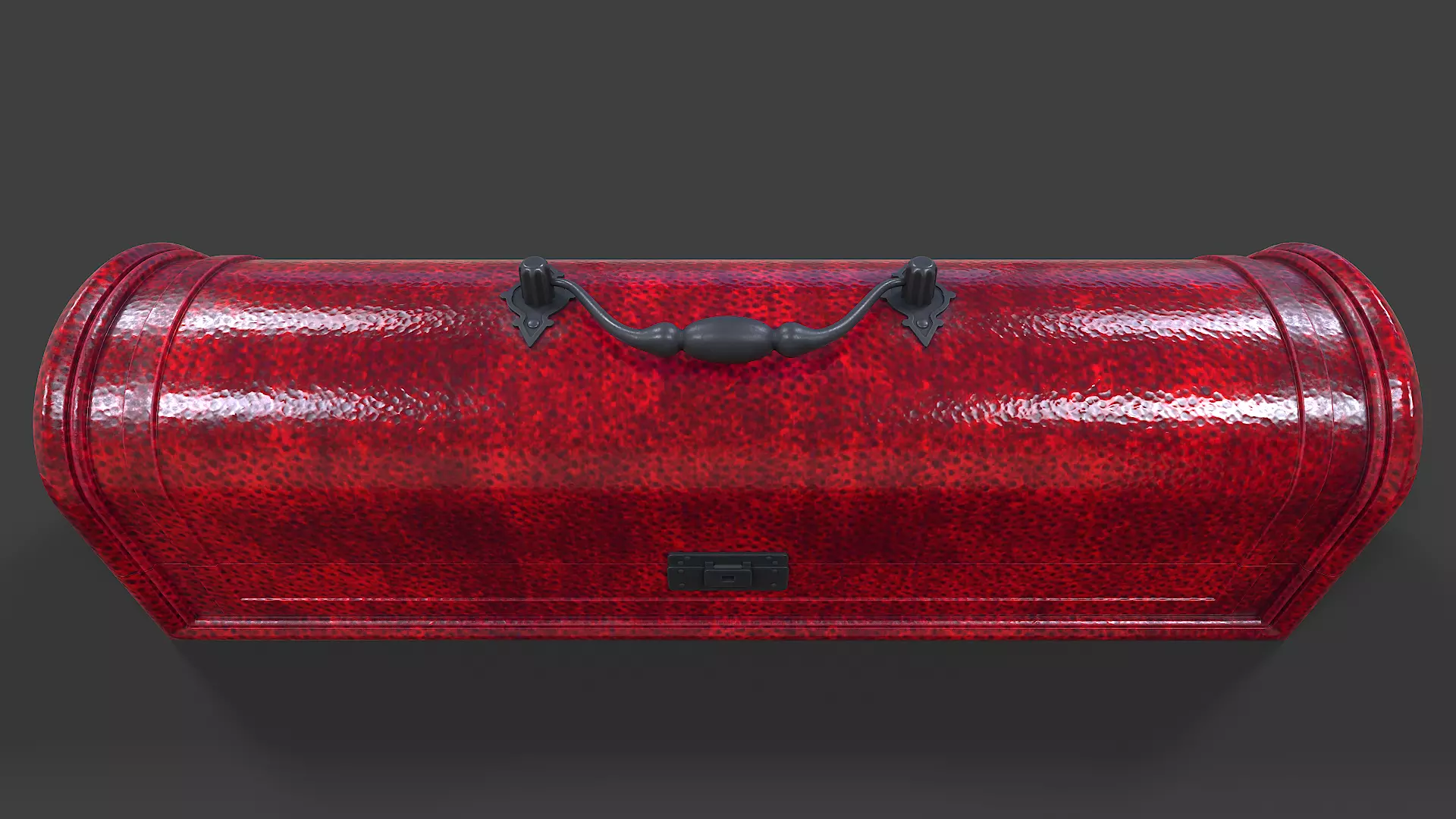 Wooden Case - High Poly 3D model_0
